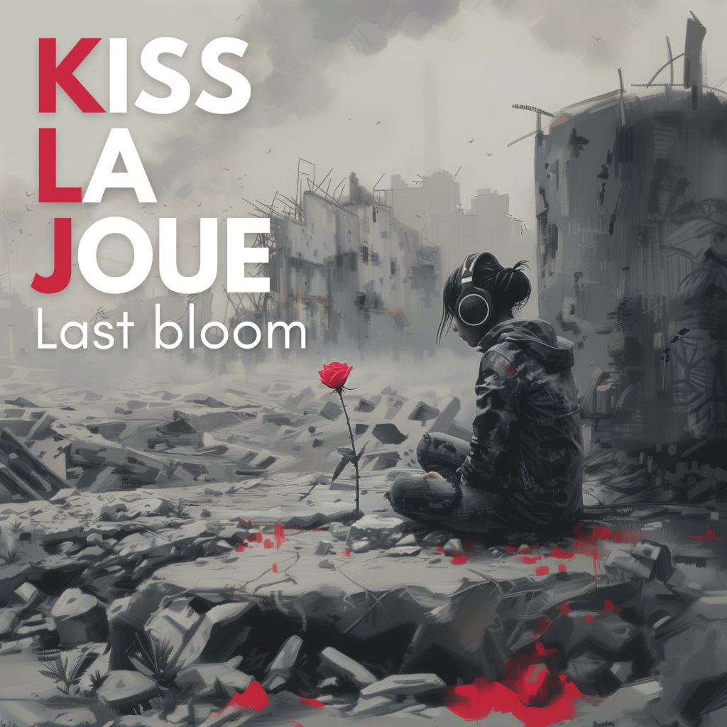 Pochette du single Last Bloom de Kiss La Joue – chill-house émotive aux sonorités électro et piano (2024)