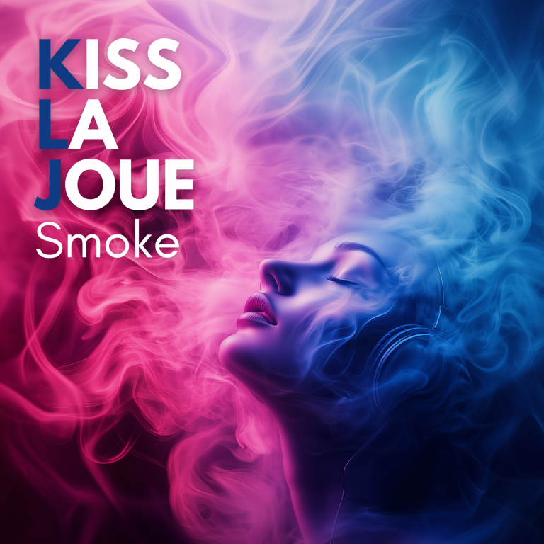 Pochette du single Smoke de Kiss La Joue – chill-house hypnotique et atmosphère feutrée (2024)