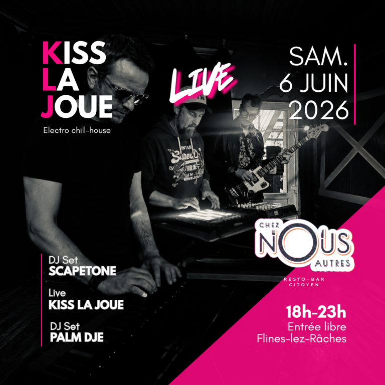 Kiss La Joue en concert en juin 2026